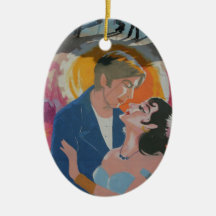 Mumbai poster painters christmas ornament