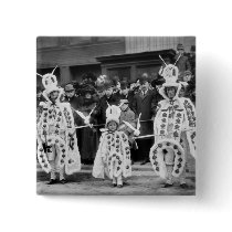 Mummers Parade, New Years Day, 1909 Pin