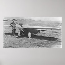 Mummert Plane and Pilot Poster