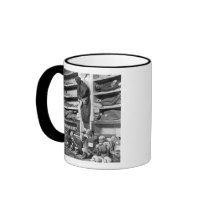 Mummies in the Palermo catacombs, Italy Mugs