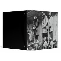 Mummies of catacomb in Palermo, Italy Vinyl Binders