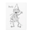 Mummific! postcard