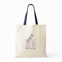 mummy and baby giraffe bag