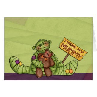 Mummy - Greeting Card