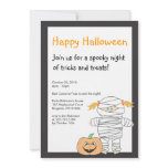 Mummy Halloween Party Invitation