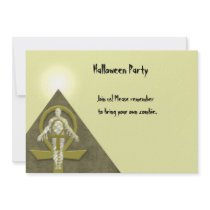 Mummy - Halloween Party Invitation