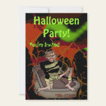 Mummy Halloween Party Invitation
