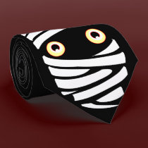 Mummy Halloween  Ties Fun Halloween Costume Tie ties