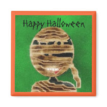 mummy, Happy Halloween magnets by jenniekurono mummy, Happy Halloween magnets