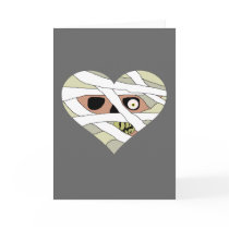 Mummy Heart Face cards