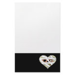Mummy Heart Face Stationery