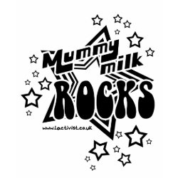 Mummy Milk Rocks shirt
