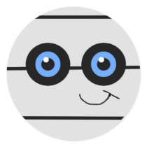 Mummy Smiley Sticker stickers