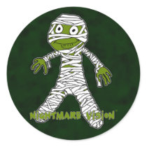 Mummy Sticker by NightmareVision Mummy Sticker