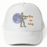 Mummy Walking in the Moonlight. Give me Candy hats