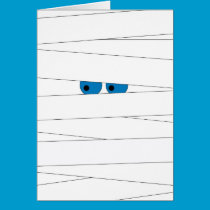 Mummy Wrap Card cards