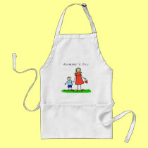 Mummy's Boy Apron (Blond) aprons