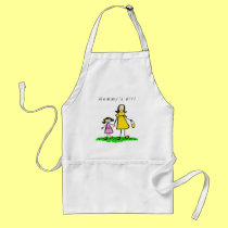 Mummy's Girl Apron (Brunette) aprons