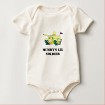 Mummy's Lil Soldier t-shirts