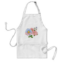 Mums Flowers Apron