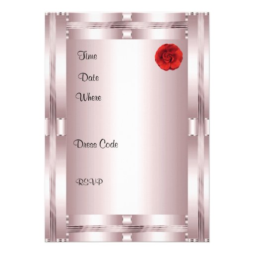 Mum's Graduation Party Formal Invitation