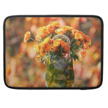Mums in a Glass Vase macbook sleeves