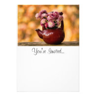 Mums in a Teapot Photo Invitations