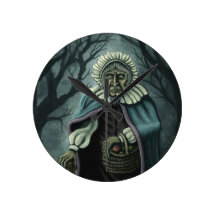 mún reloj del cuento de hadas de las manzanas