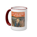 Munch Parody Mug by j2morrow Munch Parody Mug