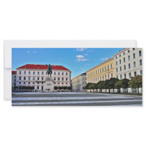 Munchen architecture full color rack card