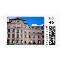 Munchen architecture postage stamp