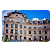 Munchen architecture rectangle magnet