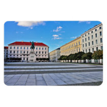 Munchen architecture vinyl magnet