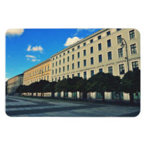 Munchen architecture rectangle magnet