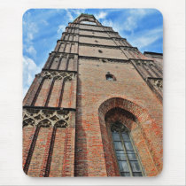 Munchen church tower mouse pads