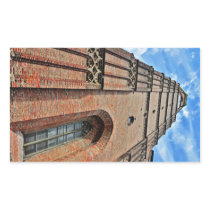 Munchen church tower rectangular sticker