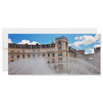 Munchen fountain customized rack card