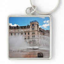 Munchen fountain keychain