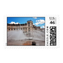 Munchen fountain postage stamps