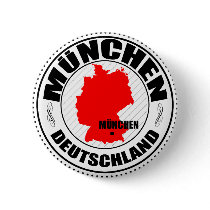 Munchen Stamp A002 Pinback Buttons
