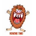Munchie Monster! - Munchie Time! Ladies Baby Doll t-shirts by nightmare7darkangel Munchie Monster! - Munchie Time! Ladies Baby Doll t-shirts