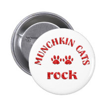 Munchkin Cats Rock Pins