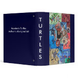 Mundara's Turtles Collage Binder