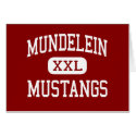 Mundelein - Mustangs - High - Mundelein Illinois cards