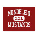 Mundelein - Mustangs - High - Mundelein Illinois postcards