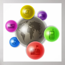 Mundo de la comunicación poster