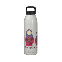 Muñeca de Matryoshka - muñeca rusa de la jerarquiz Botallas De Agua