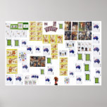 mungindi trading cards poster