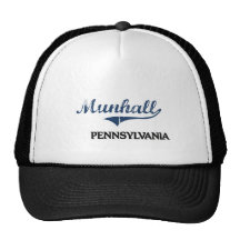 Munhall Pennsylvania City Classic Trucker Hats