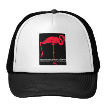 Munich Zoo Garden Flamingo Travel Art Hats